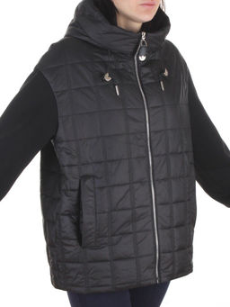 18509 BLACK Куртка демисезонная женская