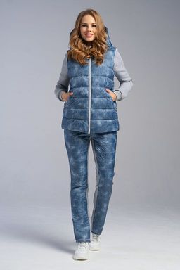 Жилет М-411 джинс - А+б коллекция фото 7