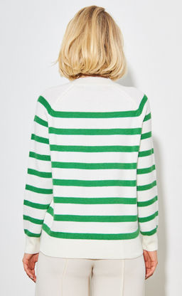 Джемпер F322-15120 milk-green - Fine joyce фото 8