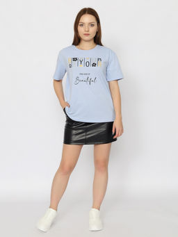 CRB wear/CSLW 60358-43 Футболка женская,голубой/Ex.Cherubino  фото 20