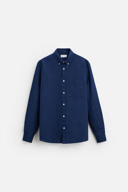 COTTON - LINEN SHIRT - Zara фото 17
