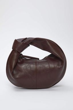 Koyu Kahverengi Kad?n Mini Boy Oval Omuz Canta TAKSS25OC00068 - Trendyolmilla фото 6