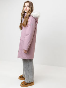 ВК 38107/10 ГР пальто для дев - Crockid фото 4