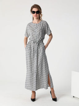 25201 Платье белый - Dizzyway фото 2