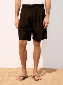 Шорты из смесового льна ZR2605042110-27 / Zarina