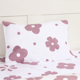 КПБ LoveLife 1.5 сп Цветы 147*210,150*215,50*70 -1 шт,100% хлопок,бязь 120 г/м2  фото 2