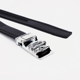 Ремень мужской, ширина 3,5 см, автомат, пряжка металл, цвет чёрный - Simaland фото 3