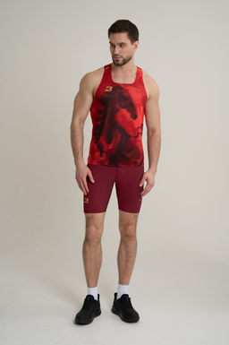 Спринтеры Красный RACING CHALLENGE Tight Shorts