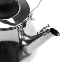 "Феликс" Чайник из нержавеющей стали 1л, д14,8см h13,5см, подвижная бакелитовая ручка, цветная коробка (Китай)