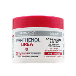PHARMACos Pantenol Urea SOS-БАЛЬЗАМ д/ног для очень сух.кожи от трещин, мозолей и натоптышей 300мл