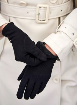 K13118 Перчатки (внутри мех) ЧЕРНЫЙ