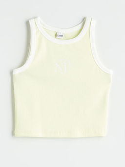 Bisiklet Yaka Nak??l? K?z ?ocuk Atlet