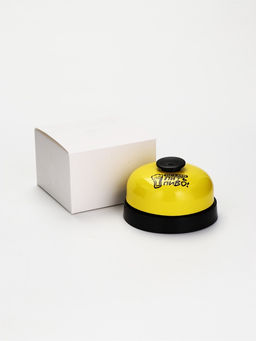 Звонок настольный «Время пить пиво», 7.2×4.8 см, жёлтый