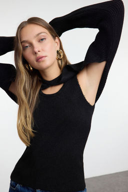 Tas Yumusak Dokulu Ikili Tak?m Bolerolu Triko Kazak TWOAW25KZ00020 - Trendyolmilla фото 7