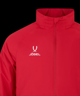 Куртка ветрозащитная JOGEL PREMIER PerFormPROOF FZ Rain Jacket, красный  фото 5