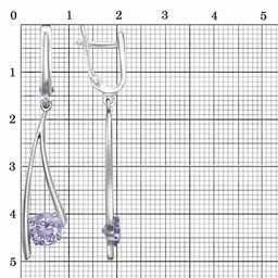 СЕРЬГИ 33815330Пл6 - Красная пресня фото 2