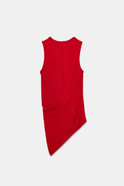 DRAPED SLEEVELESS TOP - Zara фото 13