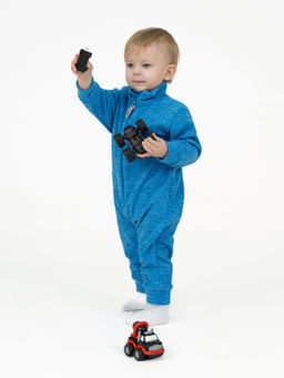 Комбинезон детский флисовый бирюзовый