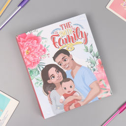 Фотоальбом на 80 фото 10×15 см «Семейные истории», в коробке, серебристая обводка, 5×19×23 см