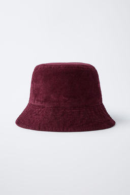 CORDUROY BUCKET HAT - Zara фото 4