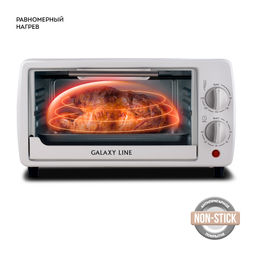 Мини-печь GALAXY LINE GL2625/белый  фото 3