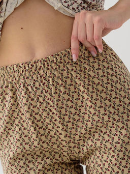 100% Хлопок Пижама Цветочек - Оптима фото 8