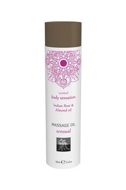 Массажное масло sensual - Индийская Роза и Масло миндаля, 100 мл. - Hot фото 2