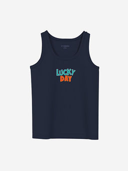 Bisiklet Yaka Erkek ?ocuk Atlet 2li - Waikiki фото 3