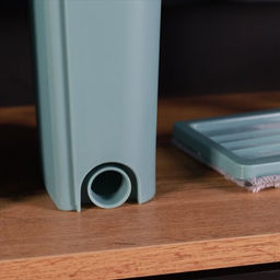 Ведро с вертикальным отжимом и шваброй Моп / S2-1 /уп 24/ голубой - Галеонтрейд фото 6