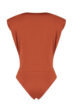 Tarc?n Vatkal? Kruvaze Yaka Esnek C?tc?tl? Orme Body TWOSS23BD00007