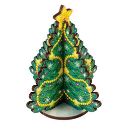 Модель из дерева WoodLand Toys «Ёлка сборная. Игрушки ассорти»