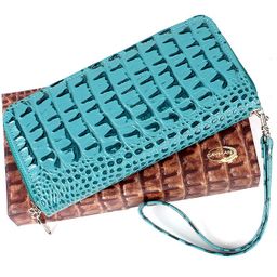 Портмоне женское Cayman-405К н/к, 3 отд, 11 карм, на молнии, бирюза КЛ (97) 165048 фото 4