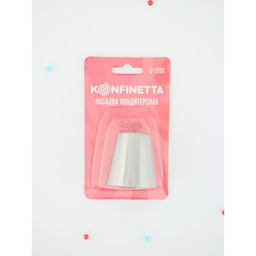 Насадка кондитерская KONFINETTA Цветок, d=3.5 см, выход d=1.9 см, нержавеющая сталь  фото 4