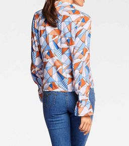 Блузка, пестрая - Patrizia dini фото 3