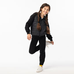 RODOS Спортивный костюм для девочки демисезон М-286 Чёрный