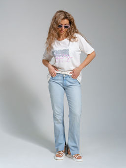 940/1 Футболка "Молочный"