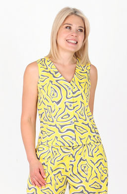 Жилет Вивьен Ф-140 (42-56) кулирка - Лотос фото 6