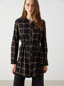 Ekose Kad?n G?mlek Tunik