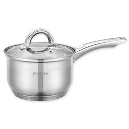 Ковш 1,9 л нерж. со стекл.кр. диам. 16 см*10,5 см арт. 4227S