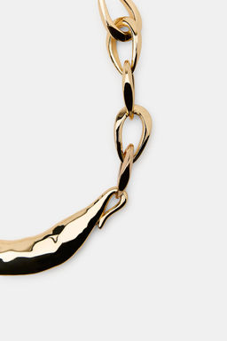 METAL CHAIN NECKLACE - Zara фото 4