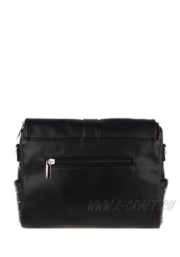 Сумка Модель №1285 | кожзам | гладкий | черный | Р831-1 | 25600 - L-craft фото 3
