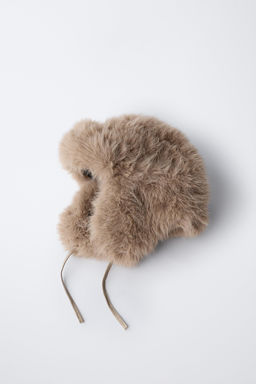 FAUX FUR SKI COLLECTION CAP - Zara фото 4