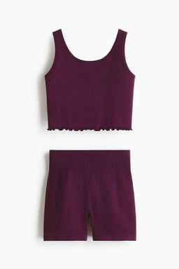 Conjunto seamless de 2 piezas con DryMove