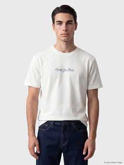 Regular Fit %100 Pamuk Erkek Ti??rt