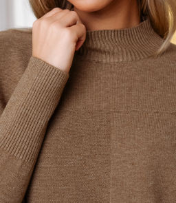 Водолазка #КТ7009 (1), тёмно-бежевый - Dommod фото 5
