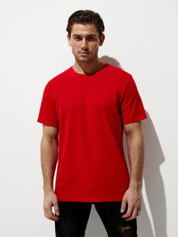 OmT U 1201 Фуфайка (футболка) COTTON - rosso - Omsa фото 3