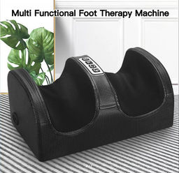 Массажер для ног, электрический, с подогревом 33х19х15см.,черный - Buro фото 2
