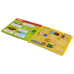 Книжка с липучками Строим, роем и везём 12 стр. - Буква-Ленд фото 4