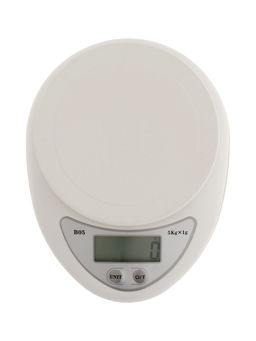 Весы кухонные LVK-706, электронные, с чашей, до 5 кг, белые