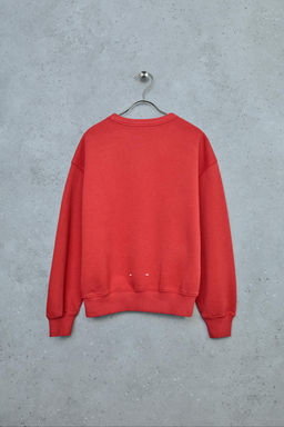 STORIESZ - SUDADERA LISA RIB / Rojo vivo - Zara фото 6